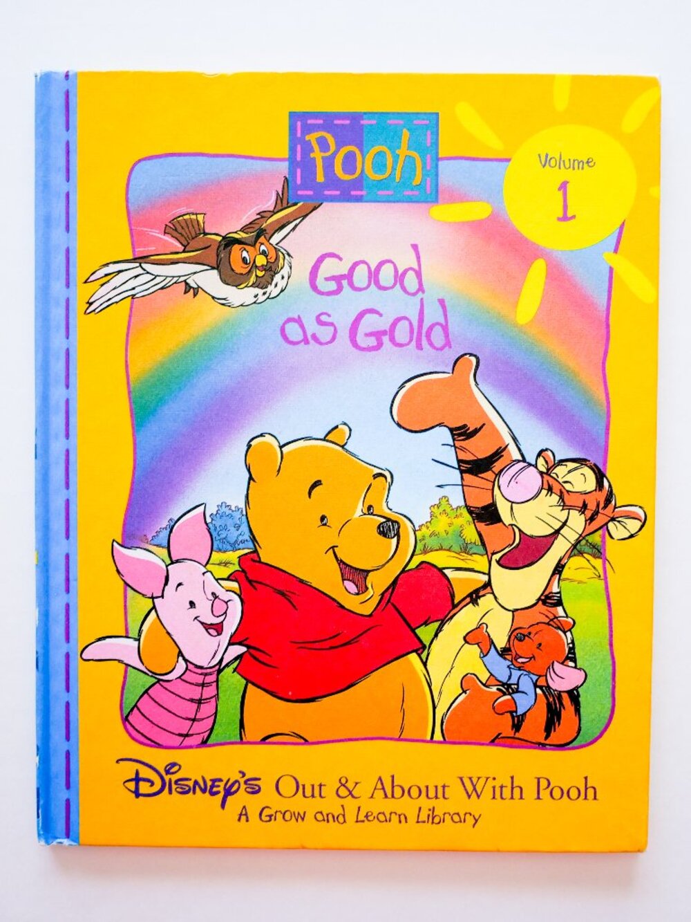 Vintage ✨DISNEY✨ Winnie the Pooh "Good as Gold" 1996 Grow and Learn Library Book
